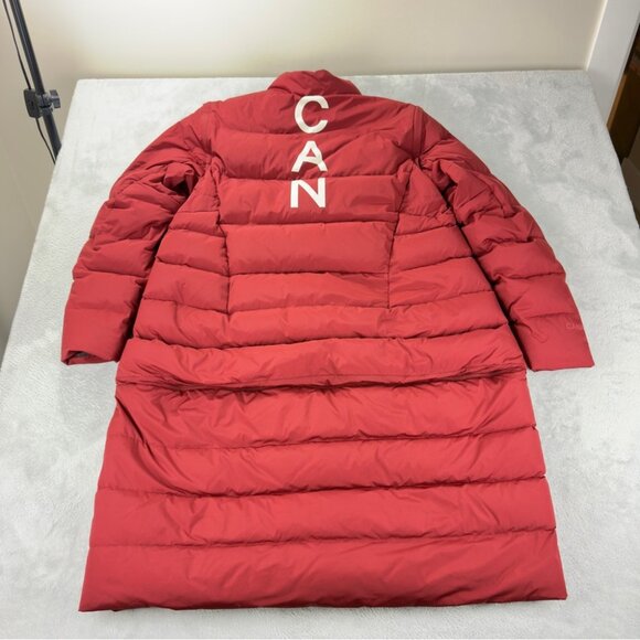 Lululemon Men's Size Large Team Canada 22 Transformable Goose Down Filled Parka - Picture 5 of 16